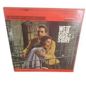 Vintage 1961 Original WEST SIDE STORY Soundtrack, Excellent, Preowned